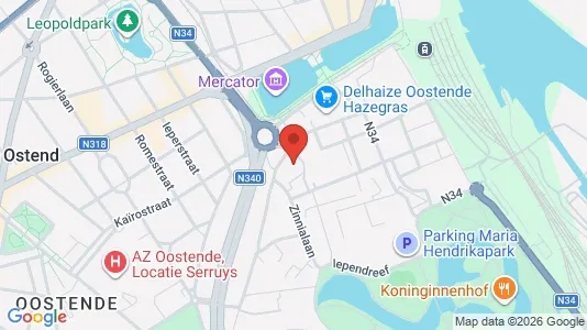 Apartments for rent in Oostende - Photo from Google Street View