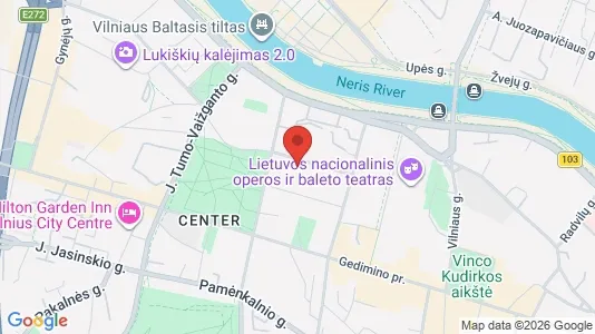 Apartments for rent in Vilnius Senamiestis - Photo from Google Street View