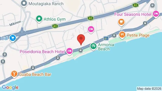 Apartments for rent in Agios Tychon Touristiki Periochi - Photo from Google Street View