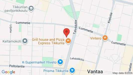 Apartments for rent i Vantaa - kort over placeringen
