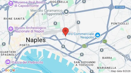 Apartments for rent i Napoli Municipalità 4 - kort over placeringen