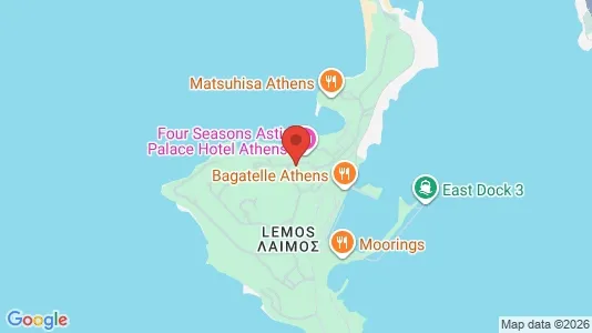 Apartments for rent i Vari-Voula-Vouliagmeni - kort over placeringen