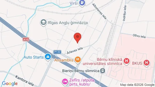Apartments for rent i Riga Salas-Torņakalns - kort over placeringen