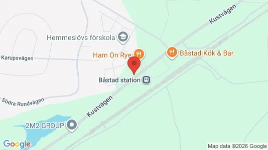 Apartments for rent i Båstad - kort over placeringen