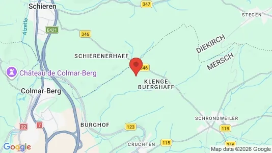 Rooms for rent in Luxembourg - Photo from Google Street View