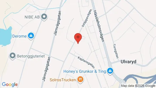 Apartments for rent i Markaryd - kort over placeringen