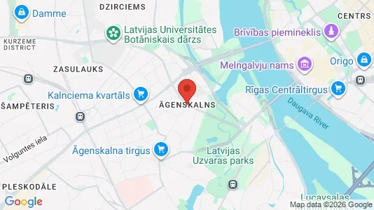 Apartments for rent in Riga Āgenskalns - Photo from Google Street View