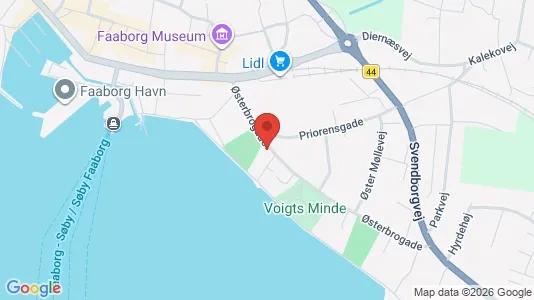 Apartments for rent i Faaborg - kort over placeringen