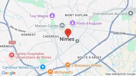 Houses for rent in Nîmes - Photo from Google Street View