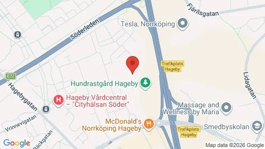 Apartments for rent i Norrköping - kort over placeringen