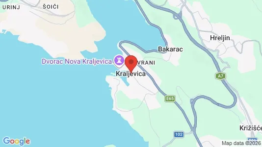Apartments for rent in Kraljevica - Photo from Google Street View