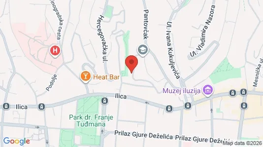Apartments for rent i Sljeme (Medvednica-Tomislavac) - kort over placeringen