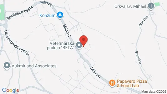 Apartments for rent i Sljeme (Medvednica-Tomislavac) - kort over placeringen