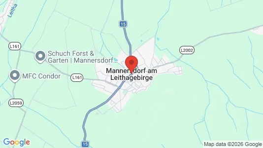 Apartments for rent in Mannersdorf am Leithagebirge - Photo from Google Street View