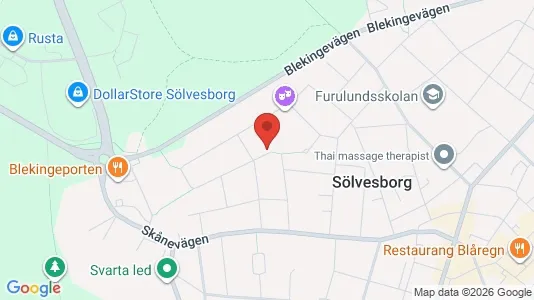 Apartments for rent in Sölvesborg - Photo from Google Street View