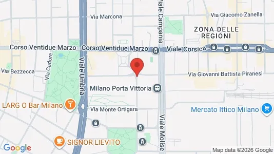 Apartments for rent i Milano Zona 4 - Vittoria, Forlanini - kort over placeringen