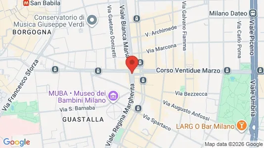 Apartments for rent i Milano Zona 1 - Centro storico - kort over placeringen