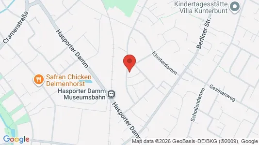 Apartments for rent i Delmenhorst - kort over placeringen