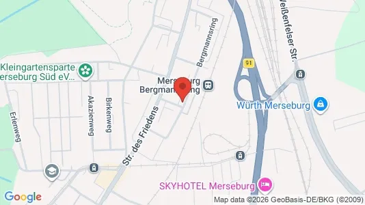 Apartments for rent i Saalekreis - kort over placeringen