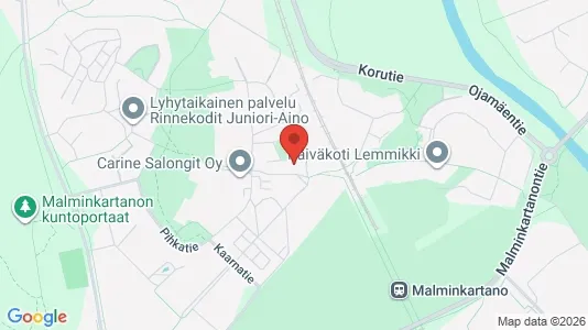Apartments for rent i Helsinki Läntinen - kort over placeringen