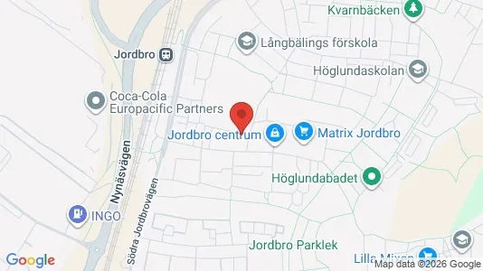 Apartments for rent i Haninge - kort over placeringen