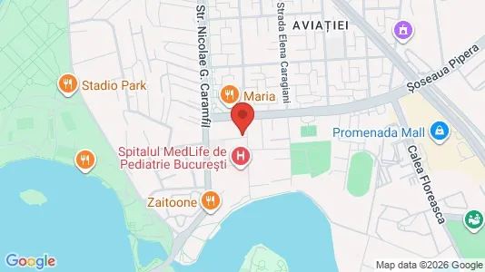 Apartments for rent i Bucharest - Sectorul 1 - kort over placeringen