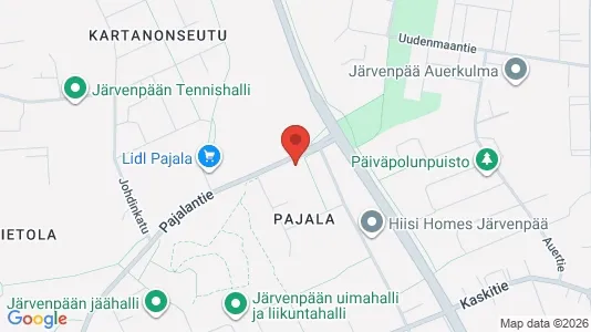 Apartments for rent i Järvenpää - kort over placeringen