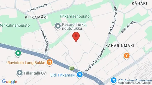 Apartments for rent i Turku - kort over placeringen