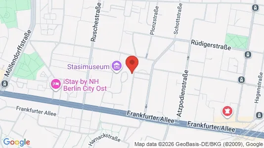 Apartments for rent in Berlin Lichtenberg - Photo from Google Street View