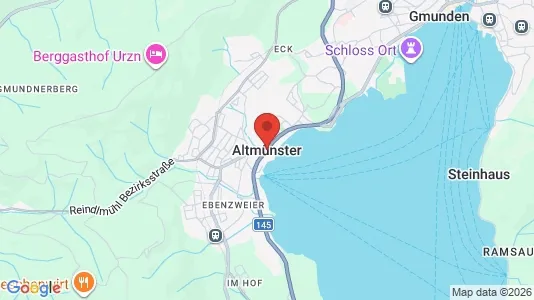 Apartments for rent i Altmünster - kort over placeringen