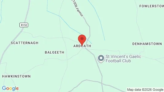 Houses for rent i Ardcath - kort over placeringen