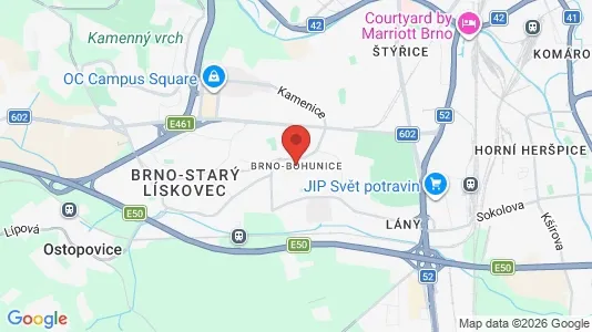 Apartments for rent in Brno-Bohunice - Photo from Google Street View