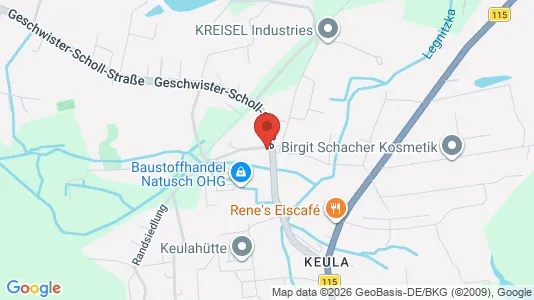 Apartments for rent i Central Saxony - kort over placeringen