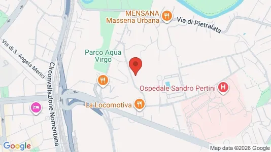 Apartments for rent i Roma Municipio IV – Tiburtino - kort over placeringen