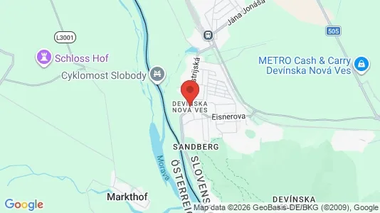 Apartments for rent in Bratislava Devínska Nová Ves - Photo from Google Street View