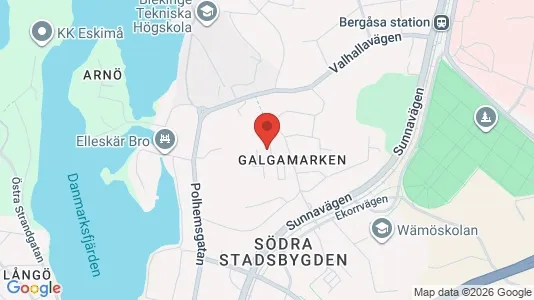 Apartments for rent in Karlskrona - Photo from Google Street View