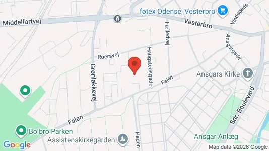 Apartments for rent in Odense C - Photo from Google Street View