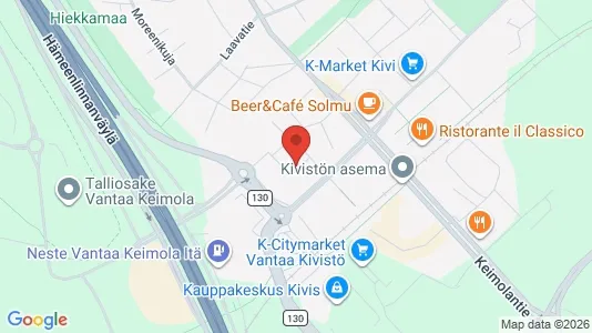 Apartments for rent i Vantaa - kort over placeringen