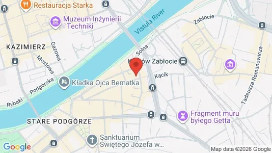 Apartments for rent in Kraków Podgórze - Photo from Google Street View