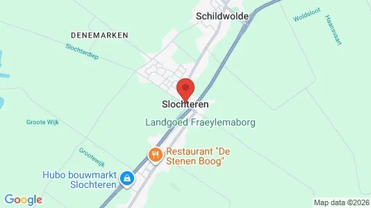 Apartments for rent i Slochteren - kort over placeringen