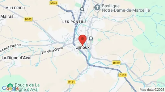 Apartments for rent in Limoux - Photo from Google Street View