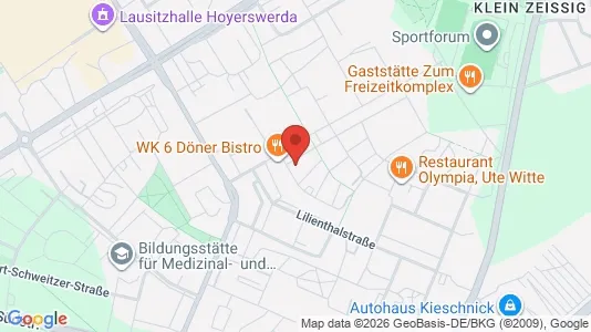 Apartments for rent i Bautzen - kort over placeringen