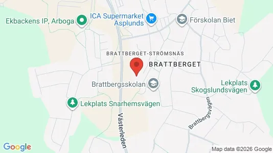 Apartments for rent i Arboga - kort over placeringen
