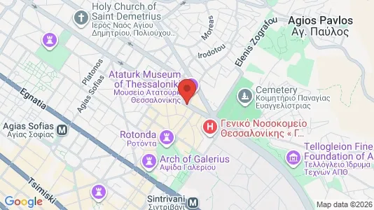 Apartments for rent i Agios Dimitrios - kort over placeringen