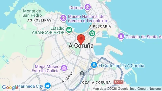 Apartments for rent in A Coruña - Photo from Google Street View