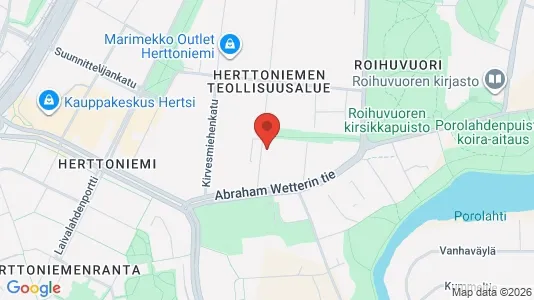 Apartments for rent i Helsinki Itäinen - kort over placeringen