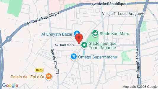 Rooms for rent i L'Haÿ-les-Roses - kort over placeringen