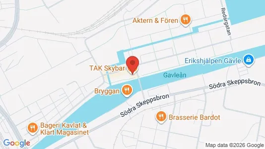 Apartments for rent i Gävle - kort over placeringen