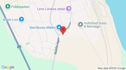 Apartments for rent in Hultsfred - Photo from Google Street View