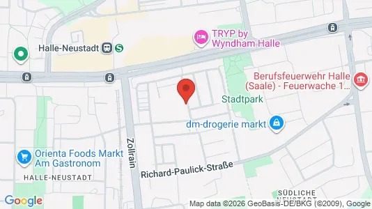Apartments for rent in Halle (Saale) - Photo from Google Street View